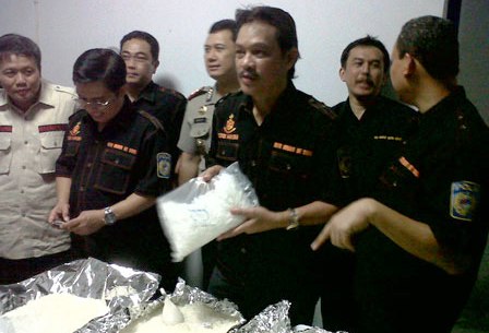 Sabu 252 Kg Disita dari Jaringan Internasional